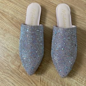 MATISSE WOMEN'S PALOMA RHINESTONE MULES - POINTED TOE